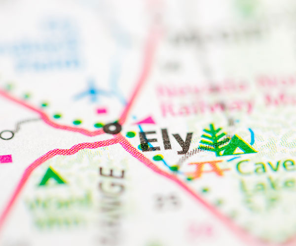 Map of Ely